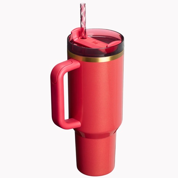 Stanley THE SCARLET TINSEL QUENCHER H2.0 FLOWSTATE™ TUMBLER | 40 OZ - Picture 2 of 4